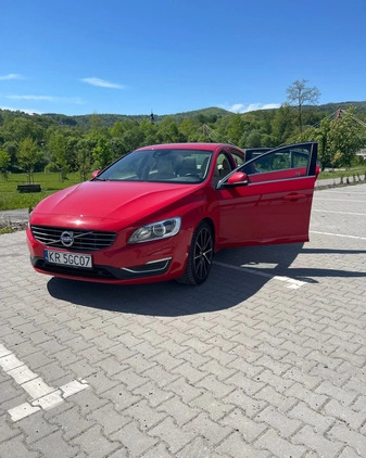 Volvo S60 cena 93000 przebieg: 147310, rok produkcji 2018 z Wieliczka małe 106